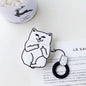 Cartoon Cat AirPods Case